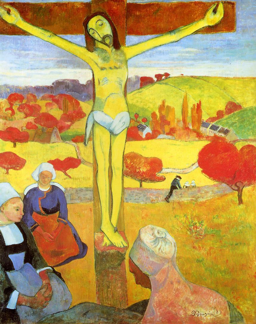 1889 Yellow Christ 92x73cm